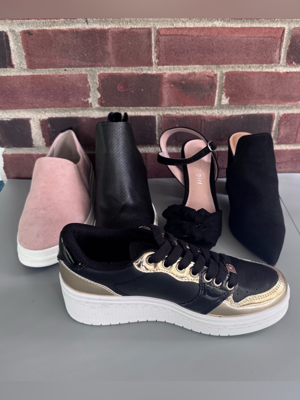 Lot Of 5 Single Shoes Mixed Sizes Brands Styles Women’s For Art Projects
